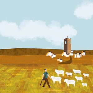 Ilustración cuento Domi y Emilia