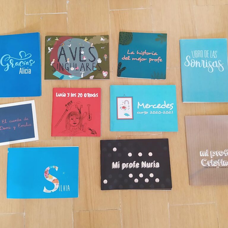 Libros personalizados para profes